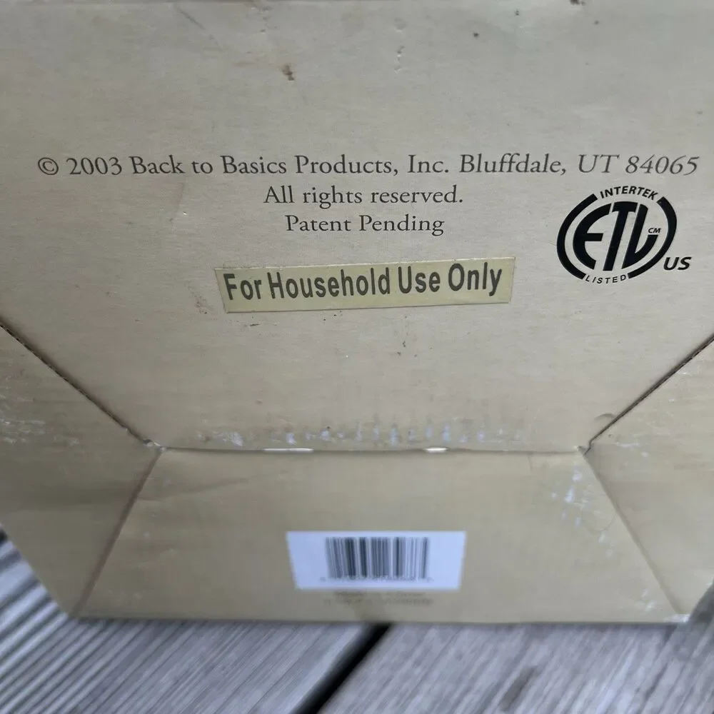 Back To Basics Cocoa Latte Hot Drink Maker CM300BR New Open Box